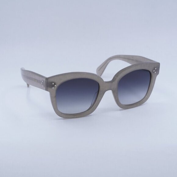 🕶️ New Celine CL4002UN 20B Sunglasses - Grey Silver Glitter Frame